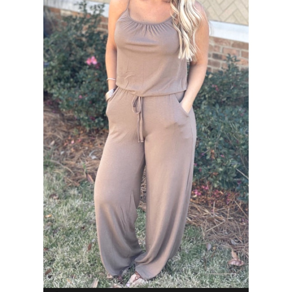 Long pant romper